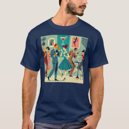 Camiseta Partido Moderno do meio século, A Dança Martini