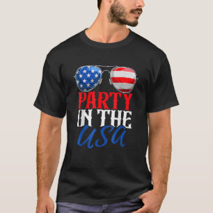 Camiseta Partido Nos Eua 4 De Julho Bandeira Americana Sung