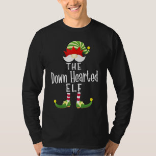 Camiseta Partido Pajama de Natal do Grupo Elf "Down Hearted