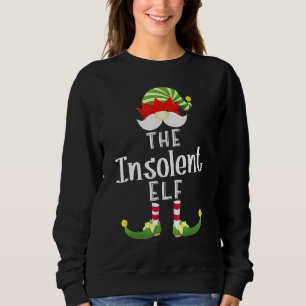 Camiseta Partido Pajama de Natal do Grupo Elf Insolente