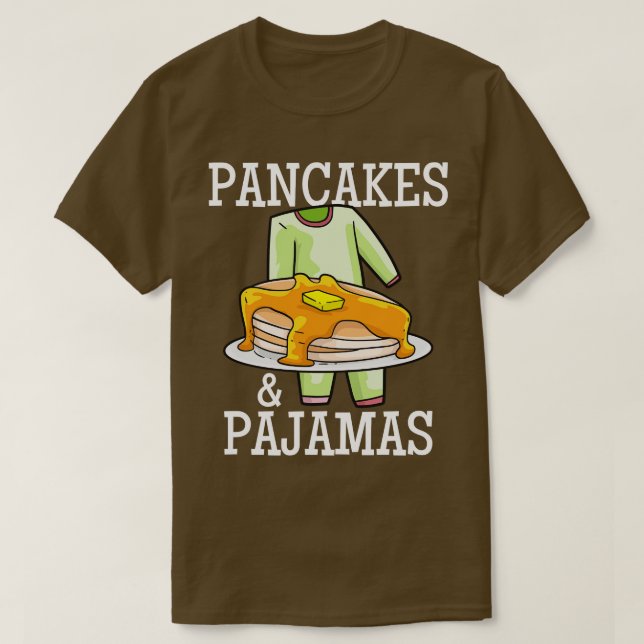 Camiseta Partido Pancakes Pajamas Pajama (Frente do Design)