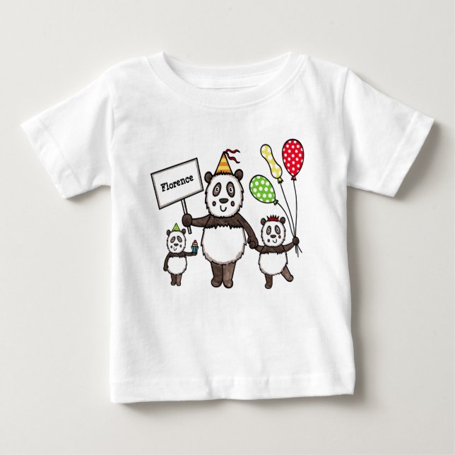 Camiseta Partido Panda Personalizado (Frente)