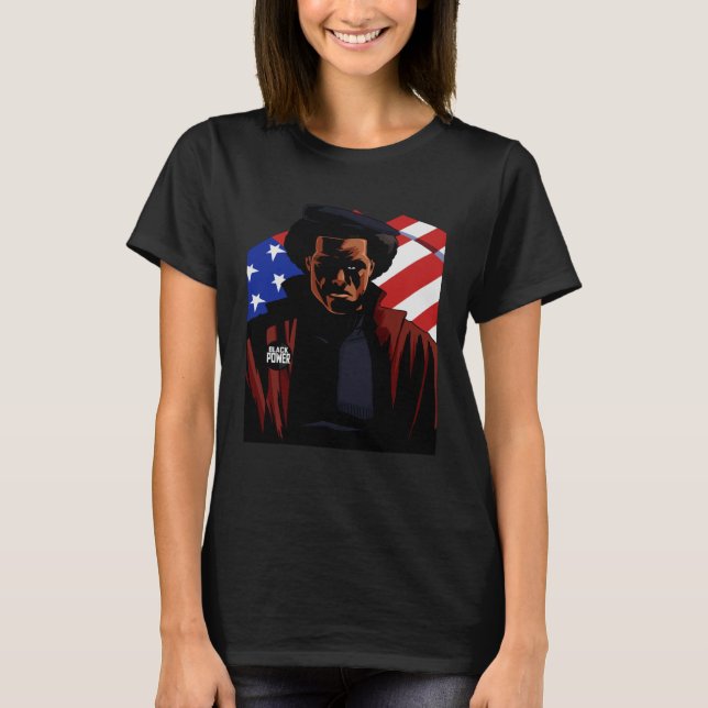 Camiseta Partido Panther do Mês da História Negra (Frente)