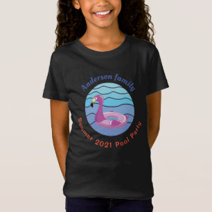 Camiseta Partido Personalizado da piscina de Nadação