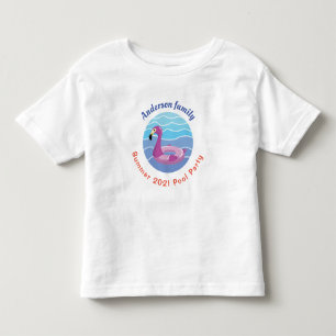 Camiseta Partido Personalizado da piscina de Nadação