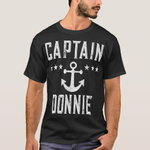 Camiseta Partido Pirata Personalizado do Capitão Donnie Vin