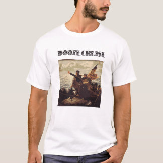 Camiseta Partido Político Booze Cruzes Sombra Copas Vermelh