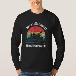 Camiseta Partido Pontoon Vrew Retro Sunset