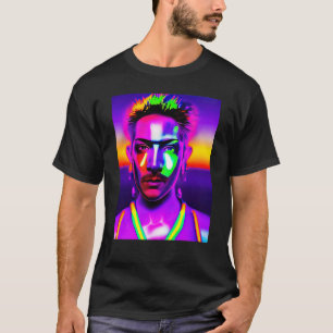 Camiseta Partido Rave Psicodélico EDM Trance Club DJ Neon 2