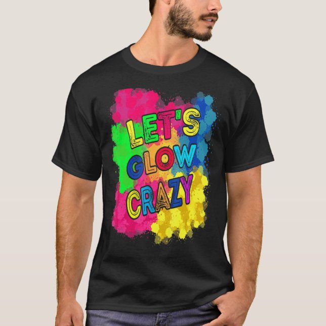 Camiseta Partido Retro 80 do vamos Glow Crazy (Frente)