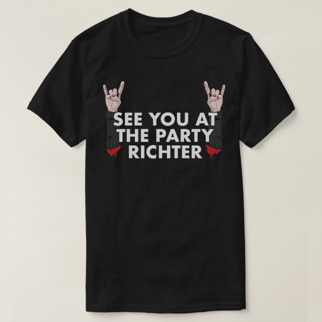 Camiseta Partido Richter (Frente do Design)