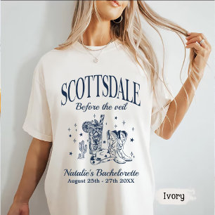 Camiseta Partido Scottsdale Bache Personalizado Antes Do Vé