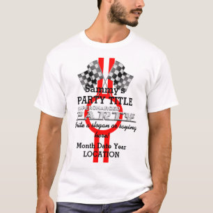 Camiseta Partido sobrecarregado personalizado do desempenho