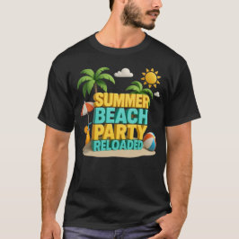 Camiseta Partido Summer Beach Recarregado