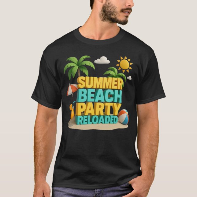 Camiseta Partido Summer Beach Recarregado (Frente)
