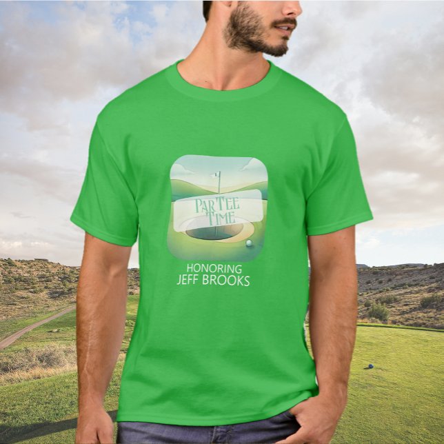 Camiseta Partido Tema Golf (Criador carregado)
