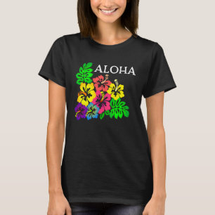 Camiseta Partido Tiki Havaí Partido Luau T Férias Familiare