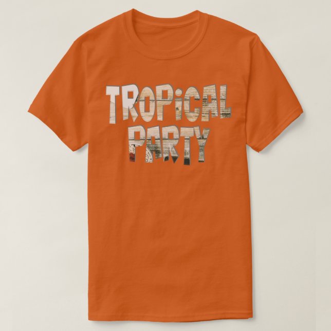 Camiseta Partido Tropical (Frente do Design)