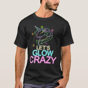 Camiseta Partido vamos Glow Crazy, Legal Festa de Aniversá