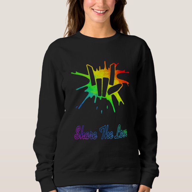 Camiseta Partilhar Amor Para Crianças E Jovens (Frente)
