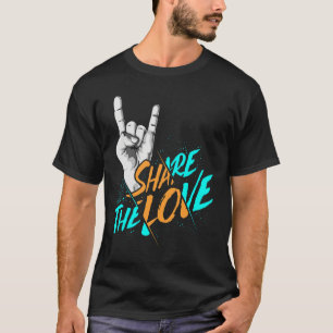 Camiseta Partilhar Homens Mulheres Meninos Meninos Meninas 