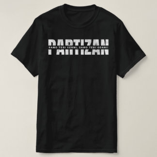 Camiseta PARTIZAN Beli Tekst