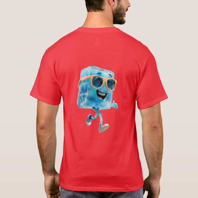 Camiseta Party Ice Cube Illustration (Verso)