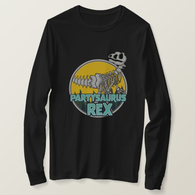 Camiseta Partysaurus Rex (Frente do Design)