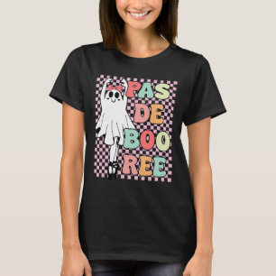 Camiseta Pas De Boo-ree Funny Vintage Estilo Retroativo 70s