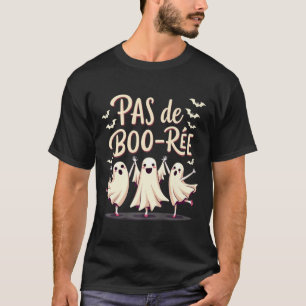 Camiseta Pas De Boorée Ghost Balé Dançando Halloween