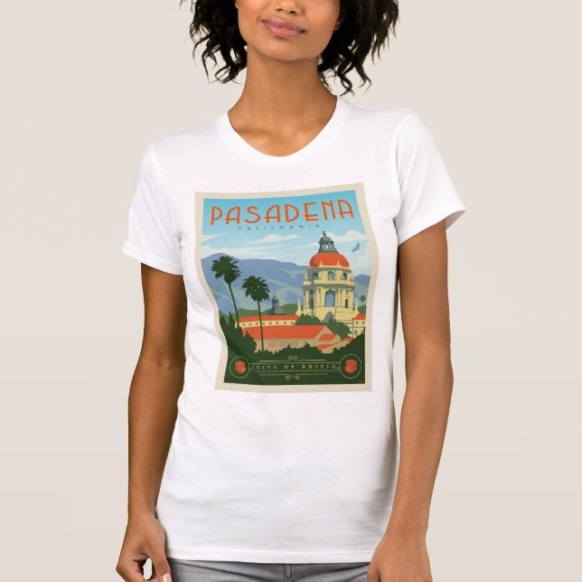 Camiseta Pasadena, CA (Frente)