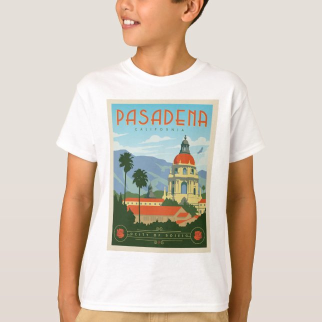 Camiseta Pasadena, CA (Frente)