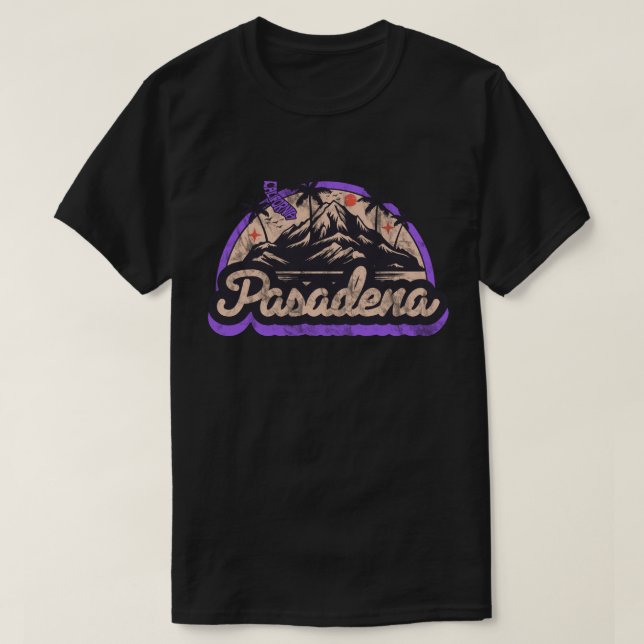 Camiseta Pasadena, Califórnia (Frente do Design)