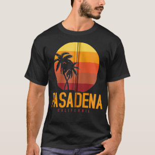 Camiseta Pasadena California Retro Gift Zip