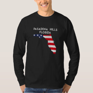 Camiseta Pasadena Hills Flórida EUA Estado América Viagem F