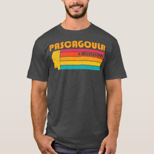 Camiseta Pascagoula Mississippi Vintage angustiou Souvenir