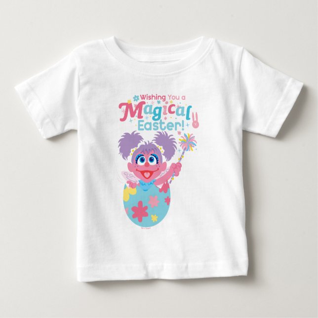 Camiseta Páscoa Abby Cadabby (Frente)