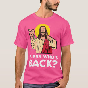 Camiseta Páscoa Adivinha Quem Devolve Jesus Cristo Religios