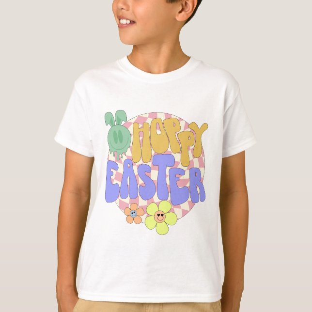 Camiseta Páscoa alegre - Páscoa (Frente)