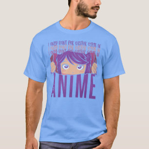 Camiseta Páscoa Anime Garota Que Eu Só Cego Ovos Em Anime E