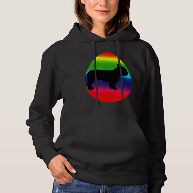 Camiseta Páscoa Arco-Íris de Ovos-da-Páscoa Franceses (Frente)