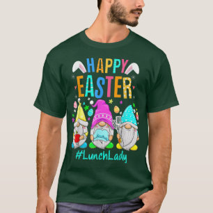 Camiseta Páscoa Bonita Gnomo Almoço de Amor Lady Women Matc