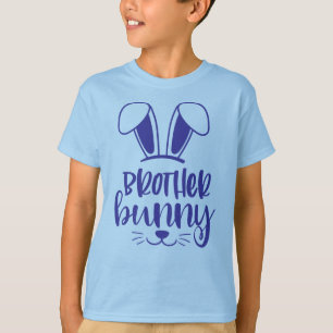 Camiseta Páscoa Bonita Irmão Coelhinha