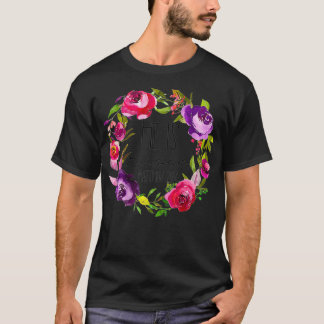 Camiseta Páscoa bonita para cristãs e meninas Mãe ele está