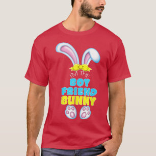 Camiseta Páscoa bonita, sou o coelhinho de coelhinho Namora