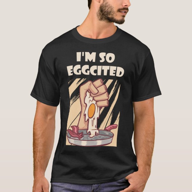Camiseta Páscoa Boys Ovo Pun Eu Sou Tão Egged (Frente)