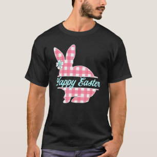 Camiseta Páscoa Buffalo Check Xadrez Gingham Felz pascoa Bu