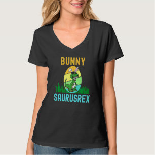 Camiseta Páscoa Bunny Dinosaur Egg Funny Bunnysaurus Rex