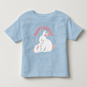 Camiseta Páscoa Bunny Mãe e Bebê