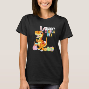 Camiseta Páscoa Bunny Saurus Rex